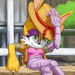 bunnie rabbot from sonic (series) by joeadok