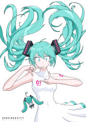 hatsune miku from vocaloid