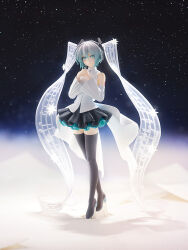 hatsune miku from vocaloid