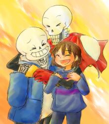 frisk (undertale) from undertale by tiss coo