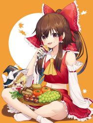 hakurei reimu from touhou by mikazuki tsukiyo
