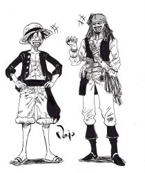 jack sparrow from one piece
