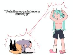 hatsune miku from vocaloid