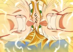 majin vegeta from dragon ball