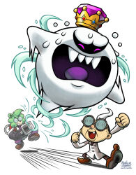 king boo from luigi's mansion by mast3r-rainb0w