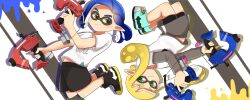 inkling from splatoon (series) by waffuum