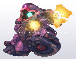 dom tropen from gundam by susagane