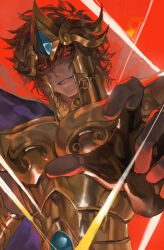 leo aiolia from saint seiya
