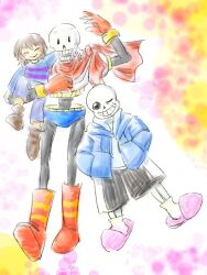 frisk (undertale) from undertale by tiss coo