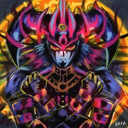 magician of black chaos from yu-gi-oh! by yasaikakiage