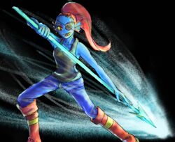 undyne from undertale by tiss coo