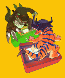greymon from digimon by sei (seiryuuden)