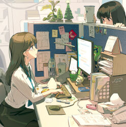 office lady taiwan fan art