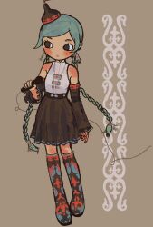 hatsune miku from vocaloid