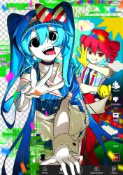 hatsune miku from mesmerizer (vocaloid)