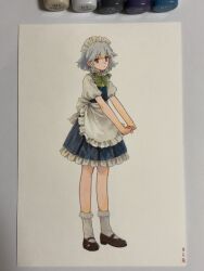 izayoi sakuya from touhou by shiratama (hockey)