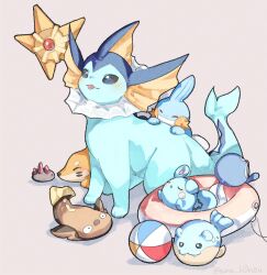 azurill from pokemon by suna k0nbu