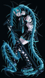hatsune miku from vocaloid by acet0xy