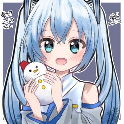 hatsune miku from vocaloid