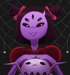 muffet from undertale by azurite-draws
