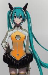 hatsune miku from odds & ends (vocaloid)