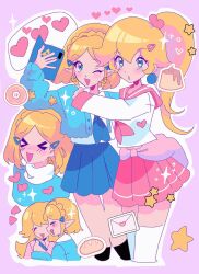 princess peach from super mario bros. by meowwniz