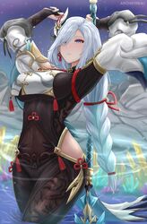 shenhe (genshin impact) from genshin impact