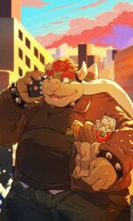 bowser from super mario bros.
