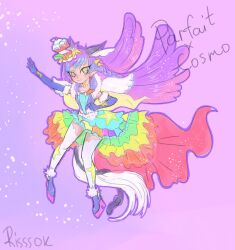 cure cosmo from kirakira precure a la mode