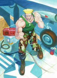 guile from street fighter by yasuda akira