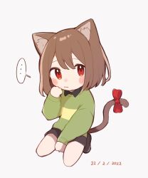 chara (undertale) from undertale by nano mochi