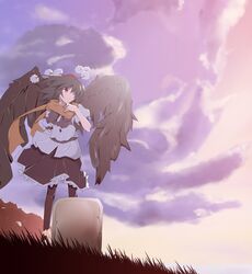 shameimaru aya from touhou by plus9