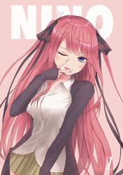 nakano nino from go-toubun no hanayome