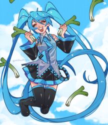 hatsune miku from vocaloid