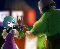doomguy from doom (series) by sleepymoon