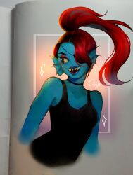 undyne from undertale by cindyspr