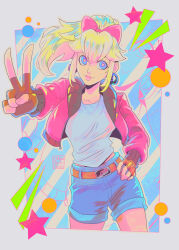 princess peach from mario kart