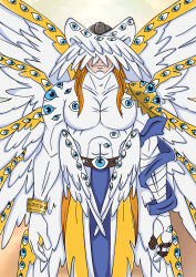 angemon from digimon by allat0u