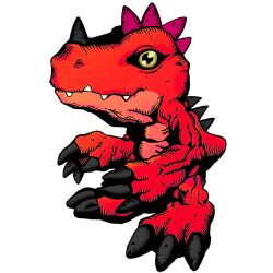 agumon from digimon by vilmondigibits