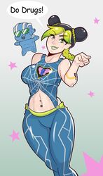 kujo jolyne from jojo no kimyou na bouken