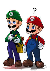 luigi from super mario bros.