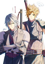 cloud strife from final fantasy by yunyunonigiri