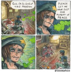 resident evil fan art