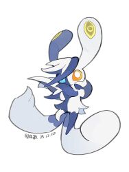 mega meowstic from pokemon by lanjiujiu