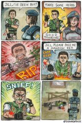 chris redfield from resident evil