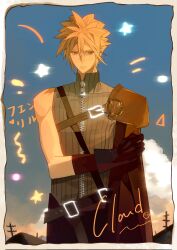 cloud strife from final fantasy by wintercoming42