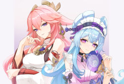 yae miko from genshin impact by okkobc