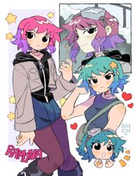 ramona flowers from scott pilgrim (series) by sharpycharot