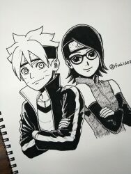 uchiha sarada from boruto: naruto next generations