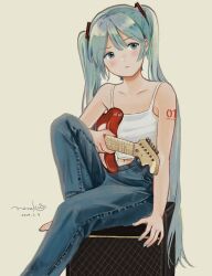 hatsune miku from vocaloid